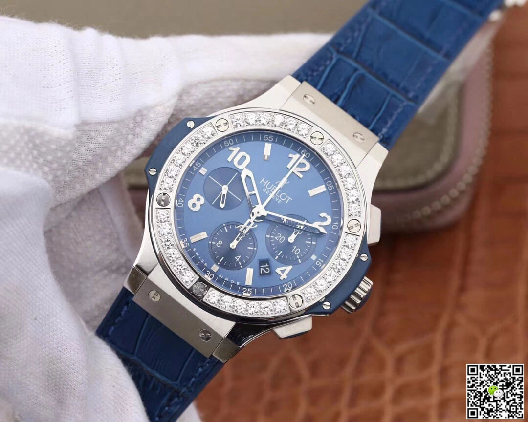 Hublot Big Bang 341.SX.7170.LR.1204 V6 Factory 1:1 Best Edition Replica Watch Blue Strap